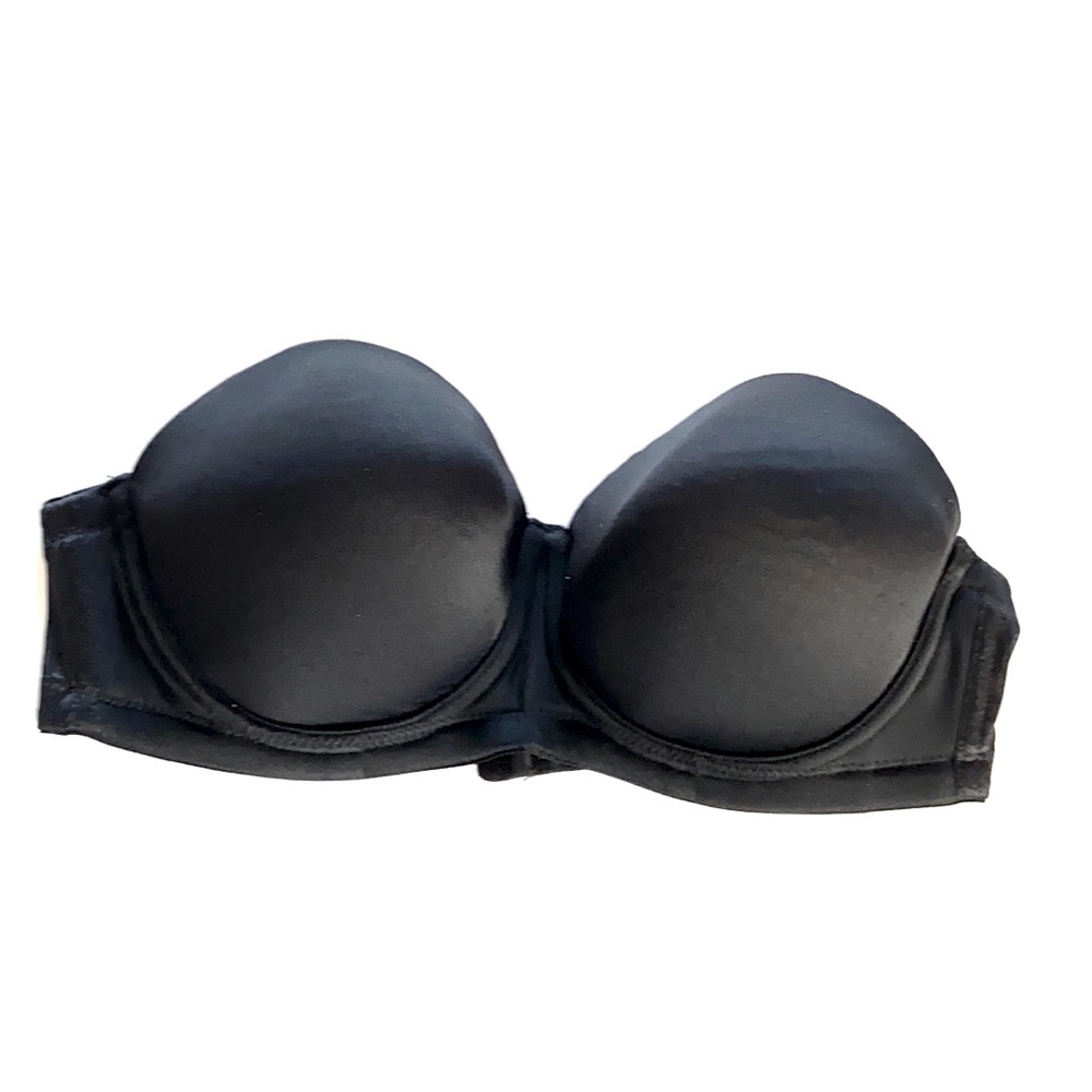 Strapless Fashion Bug Black Strapless Bra, Size 36B‎